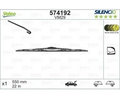 Valytuvas Valeo Silencio Performance VM29, 550 mm