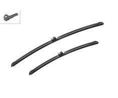 Valytuvų komplektas Bosch Aerotwin A453S, 600/450 mm