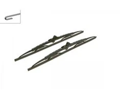 Valytuvų komplektas Bosch ECO 480 C, 480/480 mm