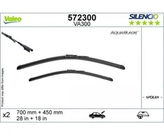 Valytuvai Valeo Silencio Aquablade 700/450mm