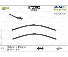 Valytuvai Valeo Silencio Aquablade 650/480mm