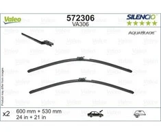 Valytuvų komplektas Valeo Aquablade VA306, 600/530 mm