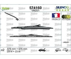 Valytuvų komplektas Valeo Silencio Performance X2 VM201, 575/575 mm