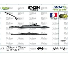 Valytuvų komplektas Valeo Silencio Performance X2 VM209, 575/500 mm