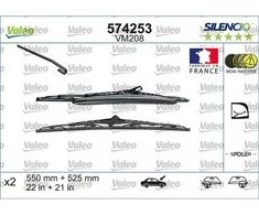 Valytuvų komplektas Valeo Silencio Performance X2 VM208, 550/525 mm