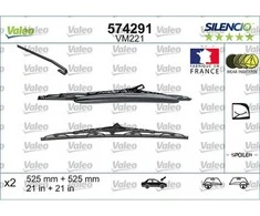 Valytuvų komplektas Valeo Silencio Performance X2 VM221, 525/525 mm