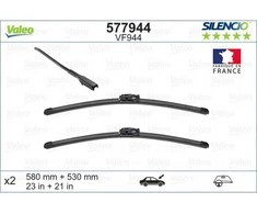 Valytuvai Valeo Silencio Xtrm 580/530mm