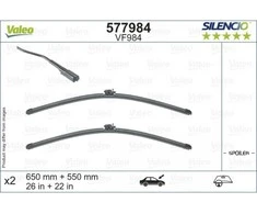 Valytuvai Valeo Silencio Xtrm 650/550mm
