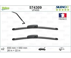 Valytuvai Valeo Silencio Xtrm 650/550mm