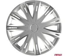 Versaco Ratų gaubtai 4 vnt. Spark, sidabriniai 14"