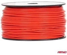 Viengyslis CCA kabelis, raudonas, 1x0.75mm² 100m 3.75A 12/230V AMIO-04450