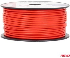 Viengyslis CCA kabelis, raudonas, 1x1.5mm² 50m 7.5A 12/230V AMIO-04452