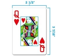 1546 Elite Poker size - Jumbo index žaidimo kortos (juodos) Copag