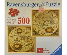 2 x 500 Dog &amp; Cat Puzzles - RAVENSBURGER dėlionė