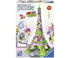 3D Puzzle Eifel Tower Pop Art - RAVENSBURGER dėlionė