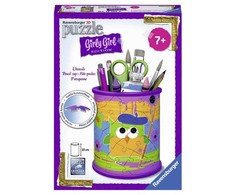 54pcs. 3D Puzzle Pieštukas Case Owls - RAVENSBURGER dėlionė