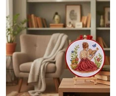 Abris Art Cross stitch kit "Unfinished story" 15 х 15 cm AAHM-092