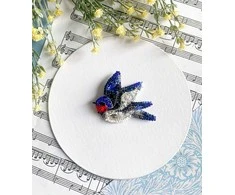 Abris Art Dekoro rinkinys „Kregždės daina“ 6,6x5,2 cm AAD-246