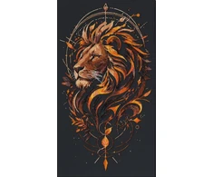 Abris Art Karoliukų siuvinėjimo rinkinys „Gėlės“ 30×54 cm su Preciosa karoliukais