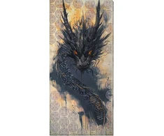 Abris Art Karoliukų siuvinėjimo rinkinys „Prabudusi legenda“ 30x60 cm