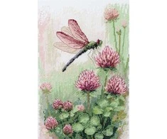 Abris Art Kryželiu siuvinėjimo rinkinys „Saldus dobilas“, 18×26 cm