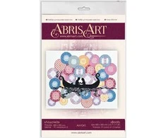 Abris Art Kryželiu siuvinėjimo rinkinys „Laivas“ 40x30 cm AAH-041