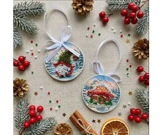 Abris Art Miško pasaulio dekoracijų rinkinys 13,2x6,6 cm