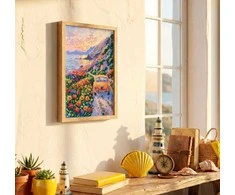 Abris Art Siuvinėjimo karoliukais rinkinys „Saulėlydis virš jūros“ 23x34 AAB-968
