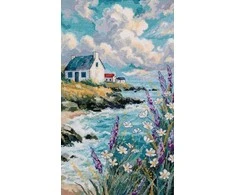 Abris Art Siuvinėjimo kryželiu rinkinys „Kai jūra sapnuoja“ 23x40 cm AAH-318