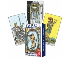 AGM Tarot De Ae Waite Standard Mėlyna Edition In Spanish Kortos