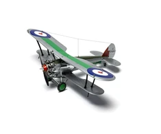 Airfix Bristol Bulldog Mk.IIA 1/48 lėktuvo modelio rinkinys