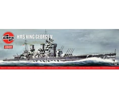 Airfix HMS King George V Vintage Classics laivo modelis 1/600 A06205V