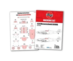 Airfix Maskavimo rinkinys Messerschmitt Bf 109G 1/24 lėktuvo modeliui