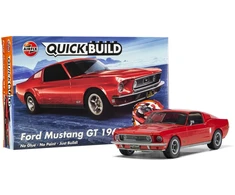 Airfix QUICKBUILD Ford Mustang GT 1968 modelis be klijų vaikams