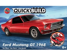 Airfix QUICKBUILD Ford Mustang GT 1968 modelis be klijų vaikams
