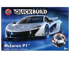 Airfix Quickbuild McLaren P1 baltas modelis vaikams be klijų