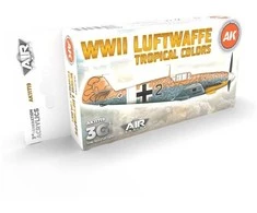 AK Interactive 3-ios kartos akrilinių dažų rinkinys: Luftwaffe tropikai AK11719