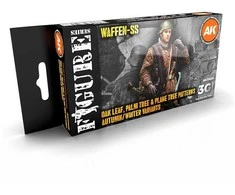 AK Interactive 3Gen akriliniai dažai Waffen-SS rudens/žiemos kamufliažui