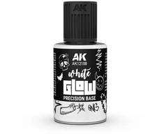 AK Interactive Baltas Glow baltas emalio pagrindas, 30 ml AK12108