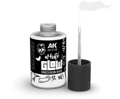 AK Interactive Baltas Glow baltas emalio pagrindas, 30 ml AK12108