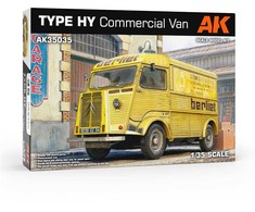 Ak Interactive Citroen Type HY komercinis furgonas 1/35 plastikinis modelis AK