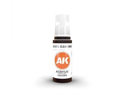 AK Interactive Clear Smoke 3rd Gen akriliniai dažai, 17 ml