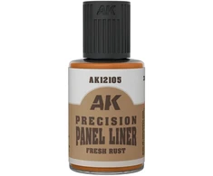 AK Interactive Fresh Rust panelių linijų dažai, 30 ml AK12105