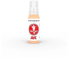 AK Interactive HIGHLIGHT FLESH akriliniai dažai figūrėlėms 17ml