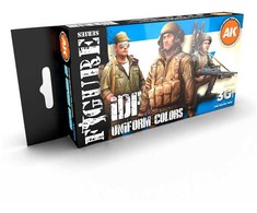 AK Interactive IDF uniformų spalvos 3Gen akrilinių dažų rinkinys