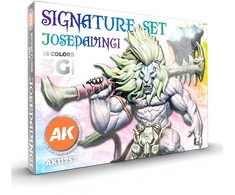 AK Interactive Jose Davinci 3rd Gen akrilinių dažų rinkinys, 18 spalvų