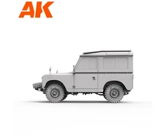 AK Interactive Land Rover 88 Series IIA Station Wagon modelis 1/35 AK35013