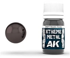 AK Interactive Metallic Smoke Xtreme Metal emaliniai dažai 30ml