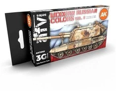 AK Interactive Modern Russian Colors Vol.2 3Gen akrilinių dažų rinkinys
