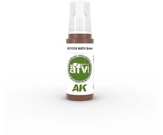 AK Interactive NATO Brown AFV akriliniai dažai modeliui, 17 ml